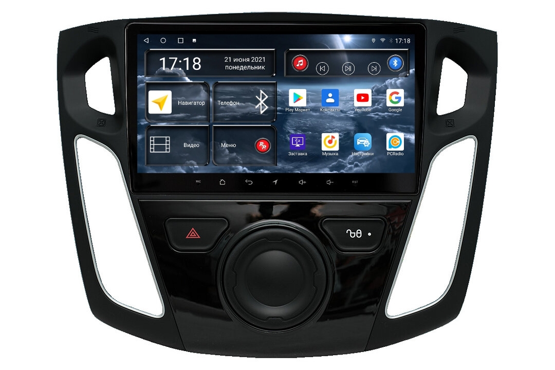 Магнитола Android для Ford Focus 3-поколение, RedPower 71150