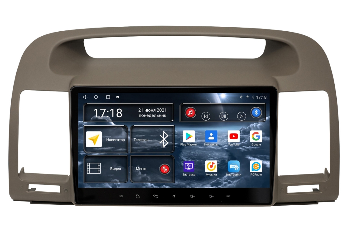 Android магнитола для Toyota Camry XV30 9