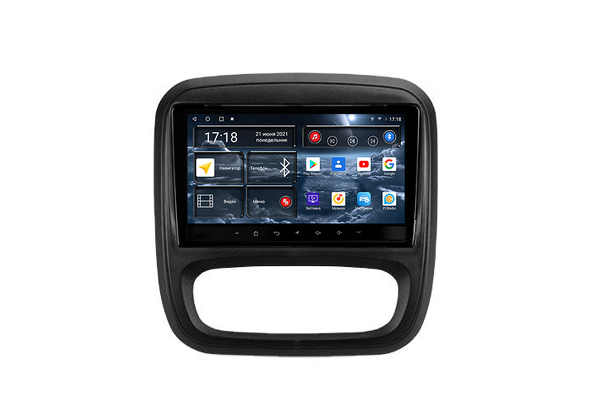 Магнитола Android для Renault Trafic 3-поколение, Opel Vivaro 2-поколение, RedPower 71374