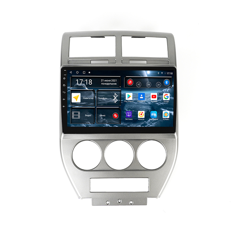 Магнитола Android для Jeep Compass 1-поколение (01.2006-06.2011), RedPower 71417
