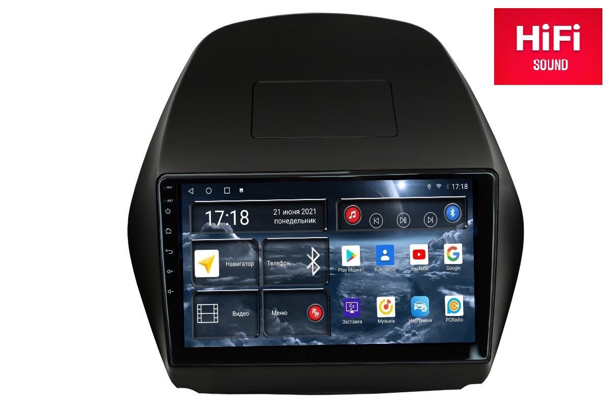 Магнитола Android для Hyundai ix35 1-поколение LM, RedPower 75047 Hi-Fi