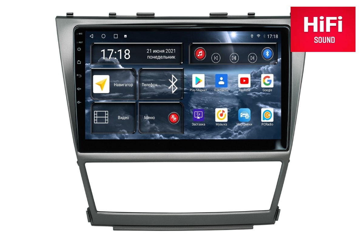 Android Hi-Fi магнитола для Toyota Camry XV40 10