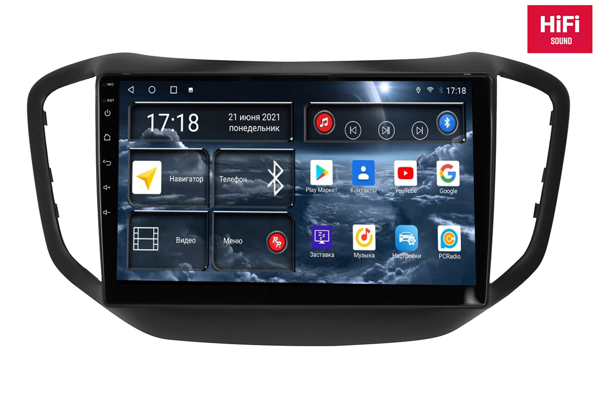 Магнитола Android для Chery Tiggo 5 1-поколение, RedPower 75086 Hi-Fi