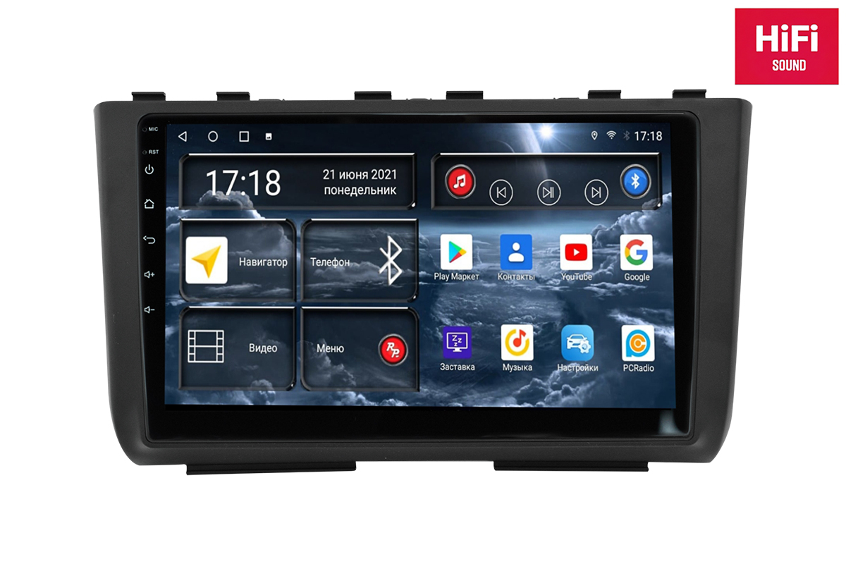 Магнитола Android для Hyundai Creta 2-поколение, RedPower 75125 Hi-Fi