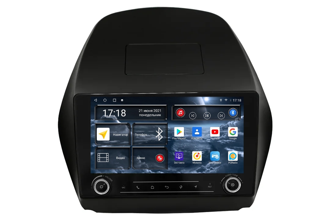 Магнитола Android для Hyundai ix35 1-поколение LM, RedPower K71047