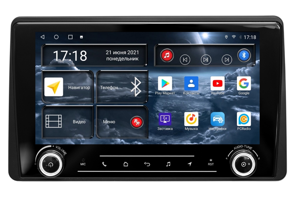 Магнитола Android для Renault Duster 2-поколение, RedPower K71258