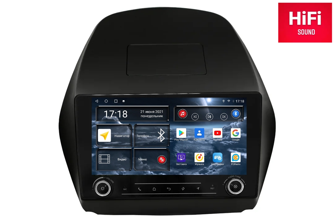 Магнитола Android для Hyundai ix35 1-поколение LM, RedPower K75047 Hi-Fi