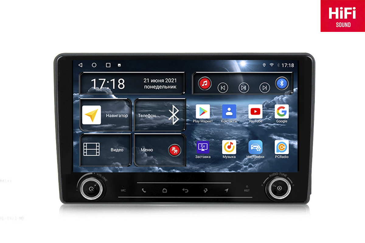 Магнитола Android для Ford Focus 2-поколение, RedPower K75235 Hi-Fi