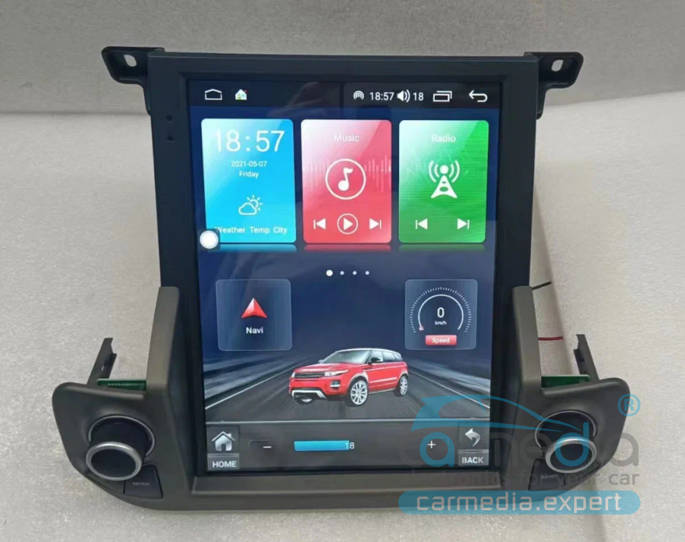 Магнитола Android для LAND ROVER DISCOVERY 4 LOW, CARMEDIA NH-R1005-4-DSP-LTE Tesla-Style
