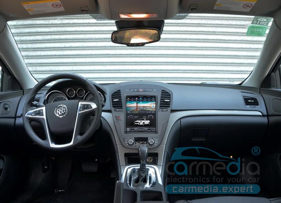 Магнитола Android для Opel Insignia 2009–2013 (цвет панели: черный), CARMEDIA ZF-1069BL-DSP-X6 Tesla-Style